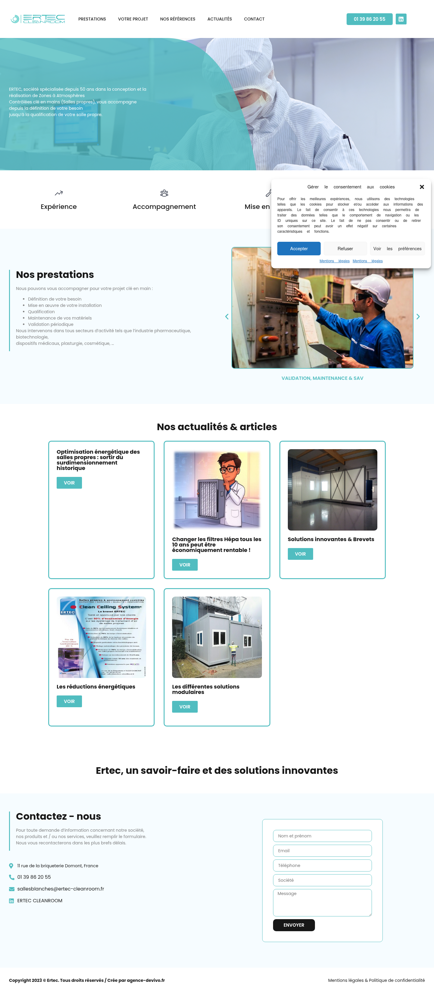 Ertec Cleanroom