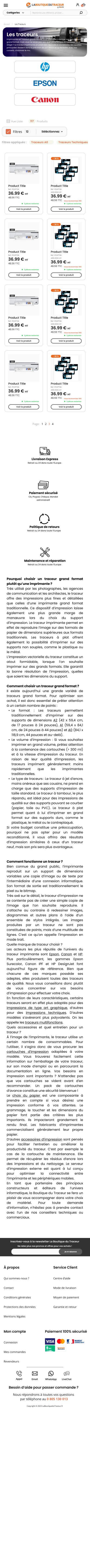La Boutique du Traceur