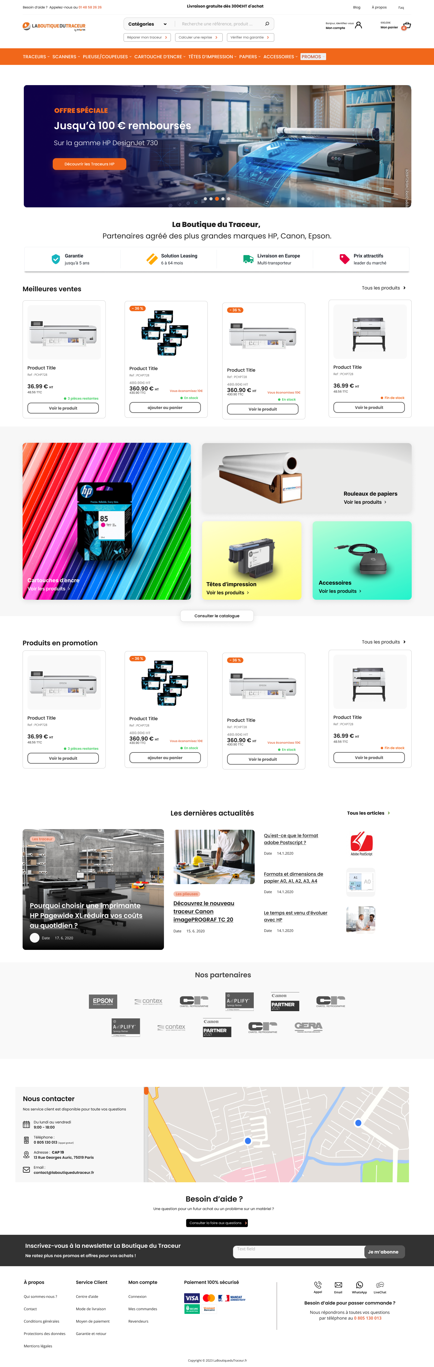 La Boutique du Traceur